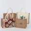 Custom Eco Natural Jute Fabric Bags thumbnail 1