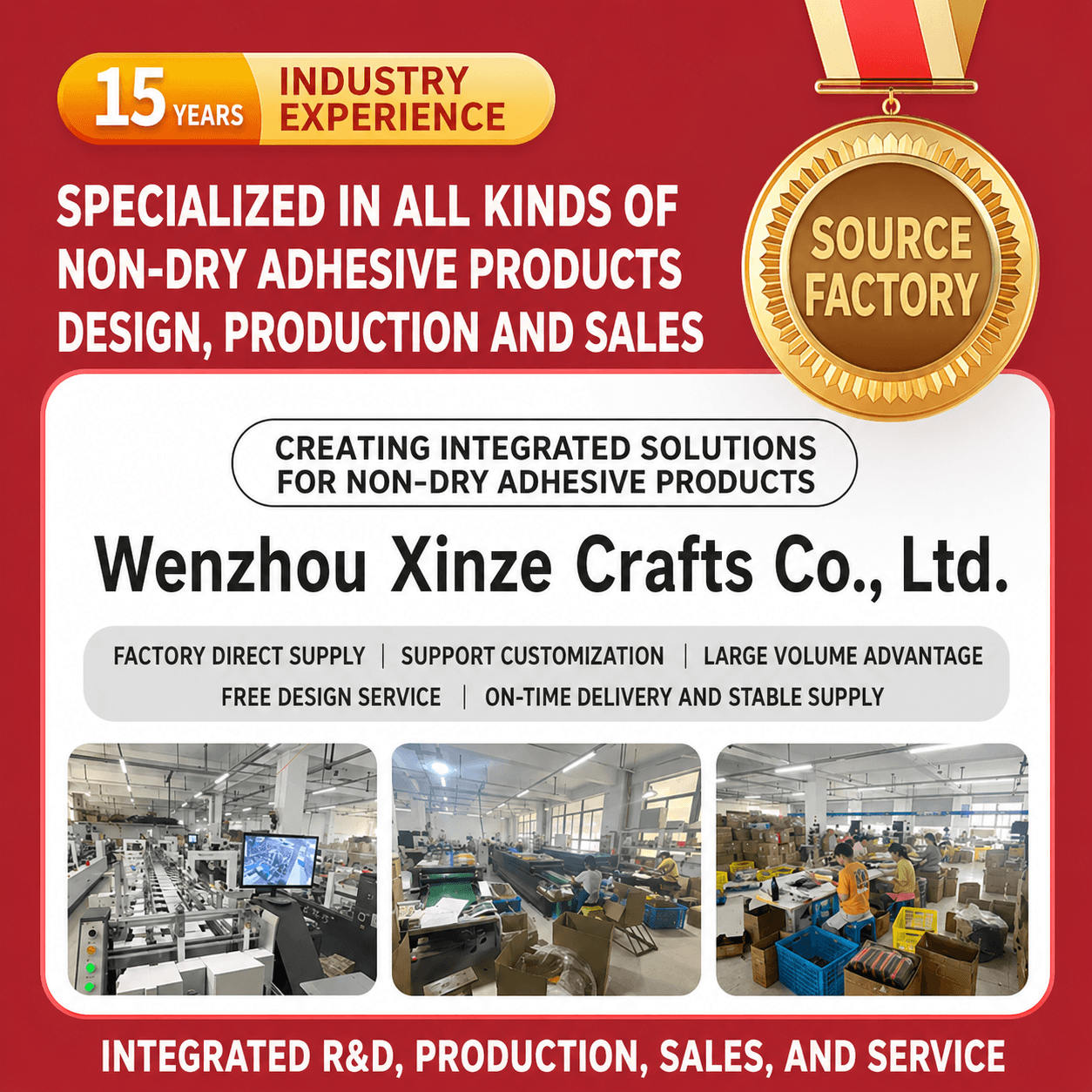 Xinze Crafts factory production scene