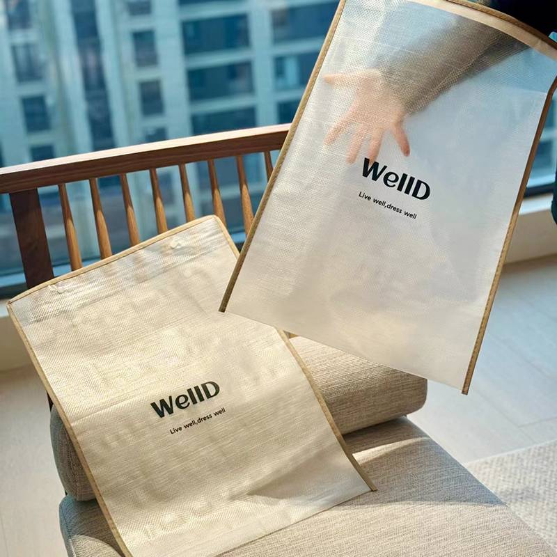 Custom PP Woven Advertising Printing Bag | Reusable Laminated Shopping Tote