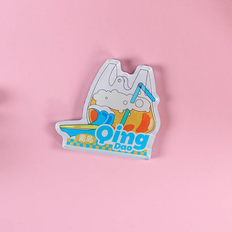 Custom Acrylic Fridge Magnet | Personalized Printed Refrigerator Magnet
