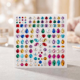 Adesivo de strass acrílico
