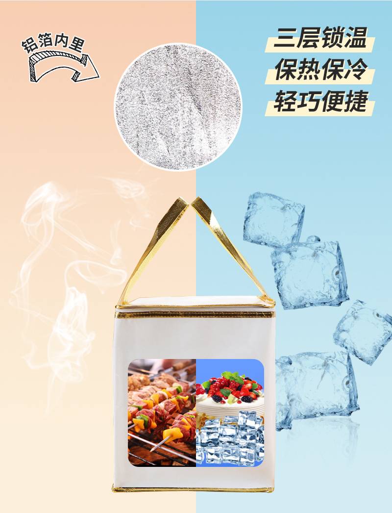 Thermal Bag for Cakes and Food Delivery